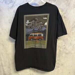 Nike Country T Shirt Mens XL 25x29 Black Outdoor America's Sportswear Company